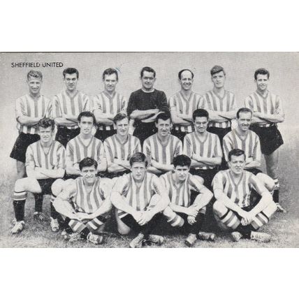 Sheffield United 1960-61 Star Teams 1961 Victor Collectors Card Fine Condition