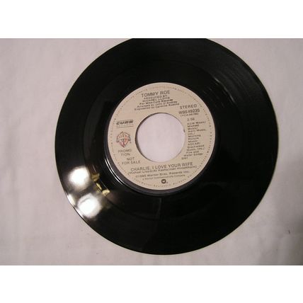 Tommy Roe Promo 45-CHARLIE, I LOVE YOUR WIFE STEREO/MONO
