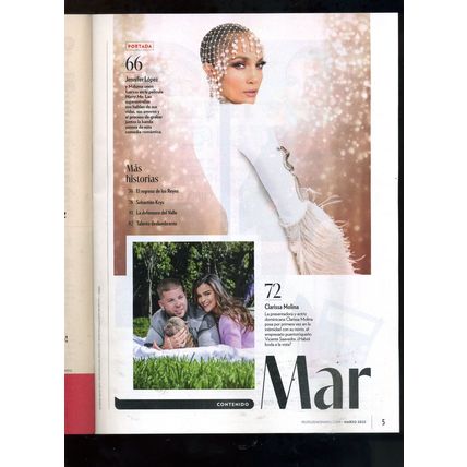 Spanish PEOPLE magz. JENNIFER LOPEZ/ MALUMA cover Brand New March 2022 IRINA B.