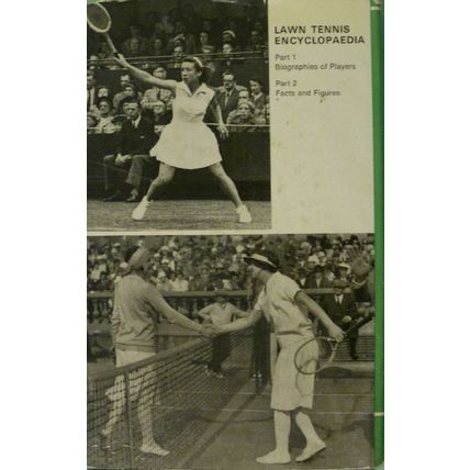 LAWN TENNIS ENCYCLOPAEDIA by MAURICE BRADY ILLUSTRATED HCDJ