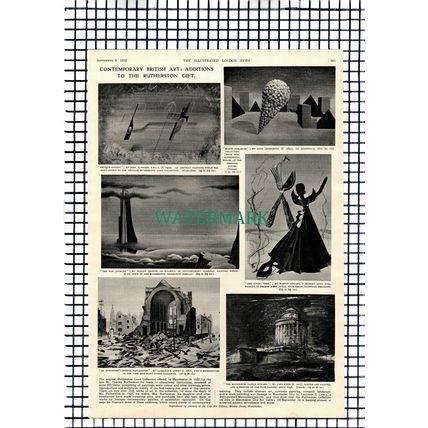 Mr Charles Rutherston Loan Art Collection - 1952 Article