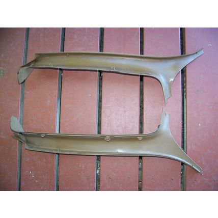 1970 Plymouth Gran Coupe Brown A Pillar Covers OEM 2895468 2895469 Fury