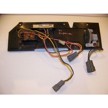 1971 CHRYSLER IMPERIAL COURTESY LIGHT, REAR SPEAKER FADER ASSY #2947133 + OEM