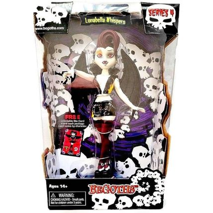 BeGoths: Series 4 - Lunabella Whispers (2005) *7" Vinyl Goth Figure / Sealed