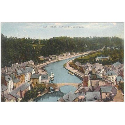 22 - DINAN - Le vieux pont et les quais