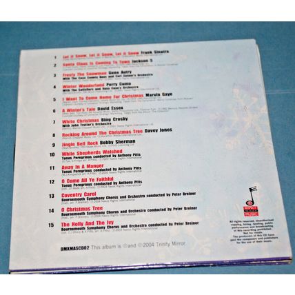 The Essential Xmas Album - 15 Festive Favourites - Daily Mirror Promo CD
