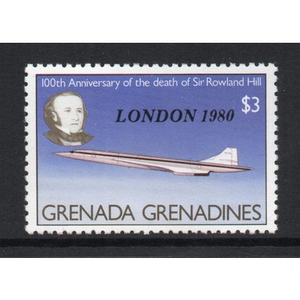 Grenada Grenadines - 1980 - $3 London 1980 Stamp Exhibition (sg395) MNH