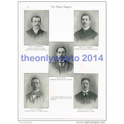 Oxford & Cambridge Strokes, Bristowe, Gardner, Elin, Lewis & Wauchope, Book Il