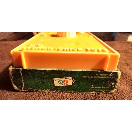 Old Vintage Fisher Price Tv Radio Jack & Jill # 155 10" Tall Working 1968