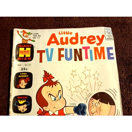 Bronze Age Harvey Comics Vol 1 # 33 Little Audrey TV Fun time 4.5 VG+ 1971
