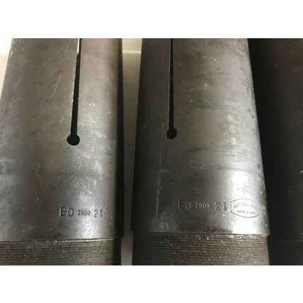 LOT 8 HARDINGE 2 5/8-2 13/32,1 13/16,2 13/16 CONE ACME GRID ROUND COLLETS,AJ
