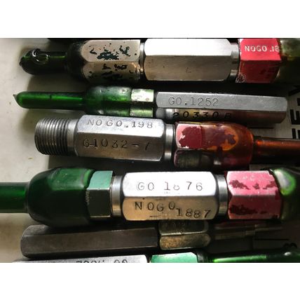 LOT PLUG GAGE GO NOGO VAN KEUREN .1865,1915,1902,1907,1800,1830,1876,1875  ,ES