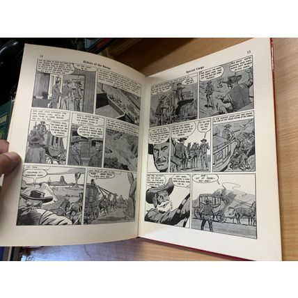 1958 "RIDERS OF THE RANGE ANNUAL 3" EAGLE COWBOYS WESTERN HB BOOK (P5)