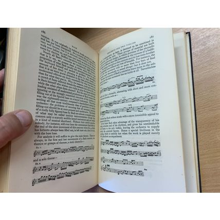 1946 "ESSAYS IN MUSICAL ANALYSIS" DONALD FRANCIS TOVEY MUSIC HARDBACK BOOK (P3)