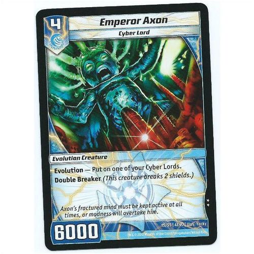 Kaijudo - Evo Fury - 15/55 - Emperor Axon