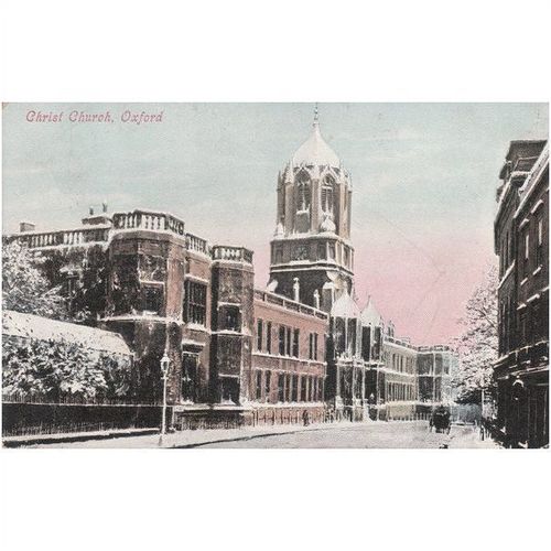 Christ Church Oxford Oxfordshire Postcard (OX4757)