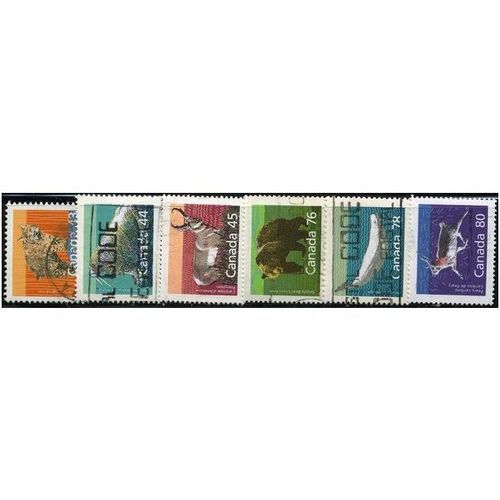 1988/1993 6 different values - #285 fine used (o)