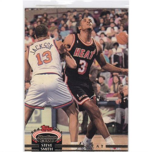 1992-93 Stadium Club Basketball Steve Smith #79
