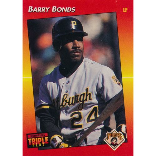 1992 Donruss Triple Play #116 Barry Bonds