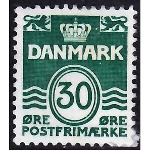 Denmark, 1967 30ore Definitive, SG 273 (Scott #437), fine used