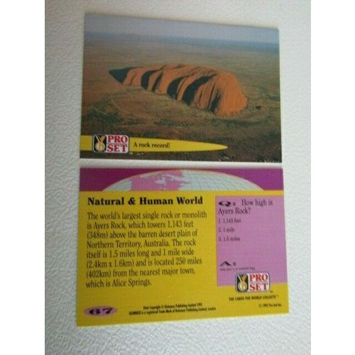 Pro Set 1992 Guinness Book of Records Trade Cards Card Variants (eb2)