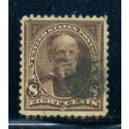 Used 272 8c William T. Sherman Almost Very Fine M03845