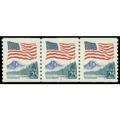 2280 25c U.S. Flag Fine MNH PNC 2/3 R0105
