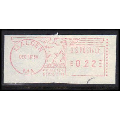 Used Revenue 22c Meter Malden, MA. E0589