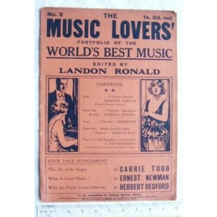 Vintage: The Music Lovers Portfolio No. 2