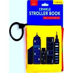 City Baby Crinkle Fabric Stroller Book