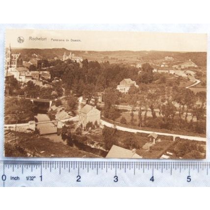 vintage postcard Rochefort Panorama