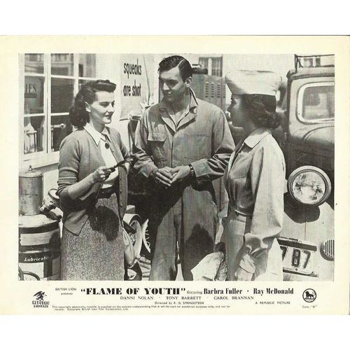 FLAME OF YOUTH Barbra Fuller, Ray McDonald 194- F-O-H Stills Set (8)
