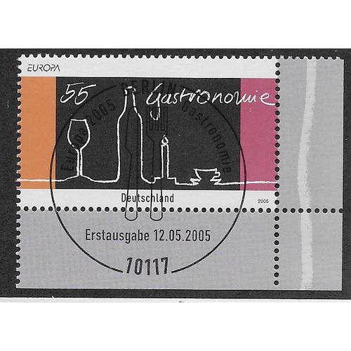 GER 2005 55c 'EUROPA - GASTRONOMY' FINE USED (EBID59-487)