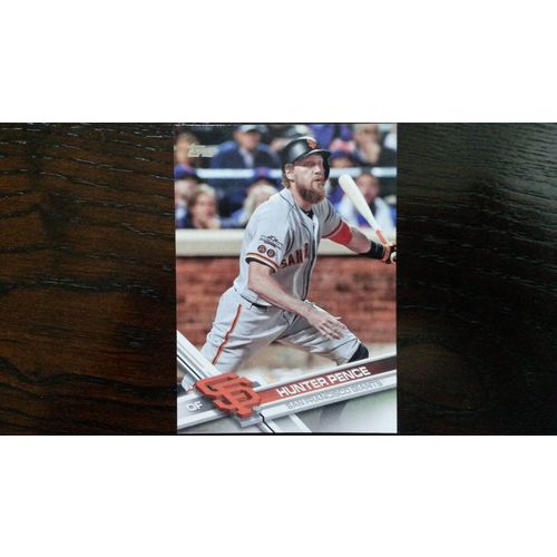 2017 Topps Card # 633 Hunter Pence Near Mint (7) San Francisco Giants