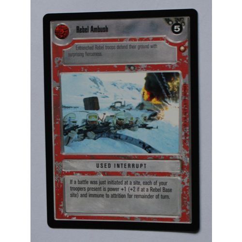 Star Wars CCG: Special Edition Limited # Rebel Ambush (A) 1998 light decipher