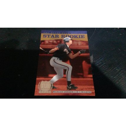 1996 Upper Deck Card # 252 Marcus Jensen Excellent-Mint (6) San Francisco Giants