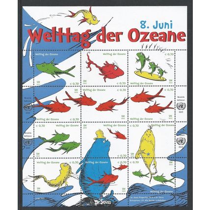 United Nations (Vienna) Mi Zd-B 776/87: International Day of the Sea