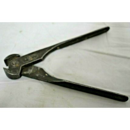 C.B.F.Co.N.Y.farrier pliers ? hoof nippers HORSESHOE NAIL PULLERS?8"
