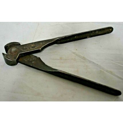 C.B.F.Co.N.Y.farrier pliers ? hoof nippers HORSESHOE NAIL PULLERS?8"