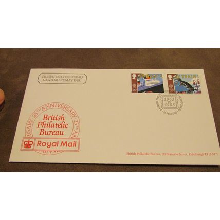 GB 1988 FDC Cover - Customer gift - Transport & Communication