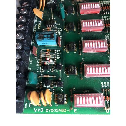 HITATCHI MVD-1K 2Y002480-1 E PLC CIRCUIT BOARD,2Y002480-1BE,2Y002480-1E,TF,TK