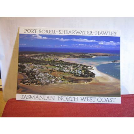 PORT SORELL, TASMANIA used postcard 1994 pm . =