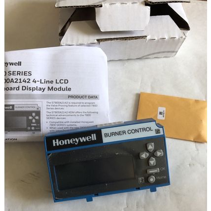 honeywell S7800 A 2142 KEYBOARD DISPLAY MODULE english,S7800A 2142,S7800A1001,SJ