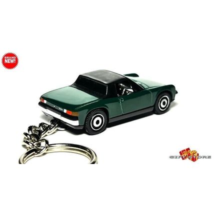 RARE KEYCHAIN GREEN PORSCHE 914/6 CUSTOM Ltd EDITION GREAT GIFT NOVELTY