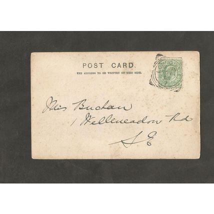 Postcard London Undivided Back 1905 Houses of Parliament