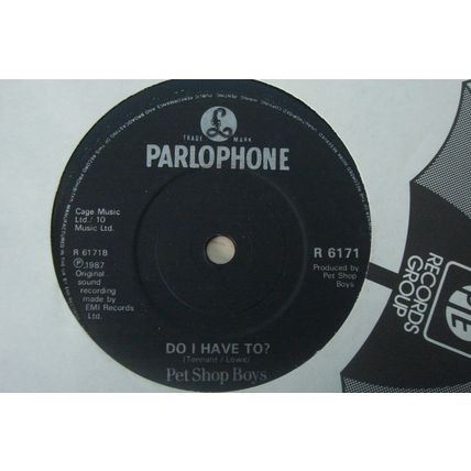 A4-PET SHOP BOYS- ALWAYS ON MY MIND–UK 7" SINGLE-1987-NM- Pet Shop Boys ‎