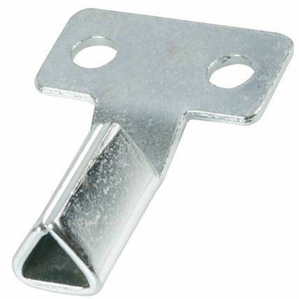 METALLIC SERVICE UTILITY METER KEY Gas Electric Box Cupboard Cabinet Triangle