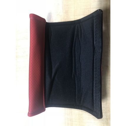 Pad Fit For Alfa Romeo Car 2Pcs Red Color Car Seat Belt Shoulder Cushion Cover