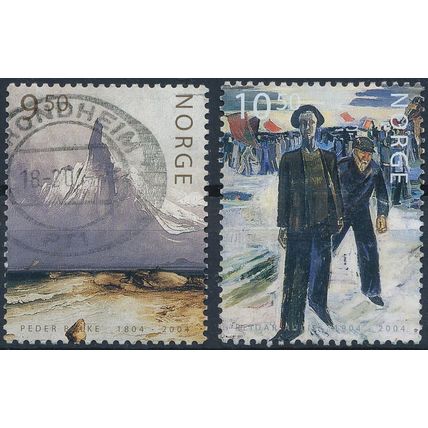 Painter's Birth Anniversaries - Norway 2004 - F H - MiNr 1494/5