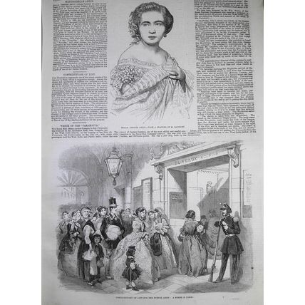 Illustrated London News, July 30, 1859. Railway Map of Lower Egypt; Mantua; etc